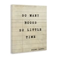 thumbnail image 2 of Stupell Industries Traditional Many Books & Little Time Canvas Art, 30 x 40, by Julia Frost, 2 of 8