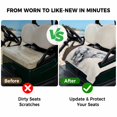 thumbnail image 4 of Golf Cart Seat Covers for 2 Seater, Vintage Elephant Soft Microfiber Cart Seat Towel Blanket, Modern Art Animal Watercolor Absorbent Breathable Non Slip Bench Seats Protector for Golf Course 51"x31", 4 of 9