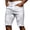 White@GC@, variant on CONZONE Mens Ripped Denim Shorts Buttons Summer Shorts For Men Casual Solid Y2K Lightweight Shorts With Pockets