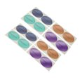 thumbnail image 1 of Pegatinas De Bronceado Para Ojos, Bloque De Pegatinas De Protección Ocular UV, Adhesivo Desechable Para La Playa ANGGREK Otros, 1 of 8