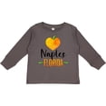 thumbnail image 3 of Inktastic Naples Florida Orange in Heart Boys or Girls Long Sleeve Toddler T-Shirt, 3 of 5