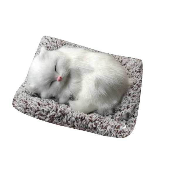 TIELUTT Funny Sleeping Toys Cat in the Mattress Toy Mini Cat in Shoe with Meows Sounds Sleeping Cute Kitty Toys for Kids Boys Girls