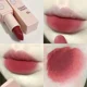 thumbnail image 3 of Heallor-pintalabios mate de larga duración, bálsamo tinte de labios rojo brillante, hidratante, terciopelo, Nude, realza el cutis, 3 of 5