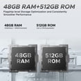 thumbnail image 3 of DOOGEE S200 X (2026) Rugged Phone 5G,48GB+512GB/TF 2TB, Android 16 Rugged Cell Phone with 1.32" Amoled Screen,10100mAh/33W,100MP+20MP+20MP Rugged Smartphone,6.72" FHD/120Hz,Waterproof Phone,NFC/OTG, 3 of 9