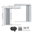 Carestrong Window Air Conditioner Side Panels Adjustable Window Seal