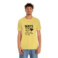 thumbnail image 5 of Way To  My heart Buy Me Coffee, Make Me Coffee, Be Coffee Unisex Tee, 5 of 10