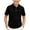 BB25- Black, variant on ADSSDQ Uniform Shirts For Boys Girls Short Sleeve Collared Kids Clothes Plain Button-Up Polo Shirts Back To School Uniform Outside Tops 3-12 Years