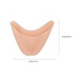 thumbnail image 2 of 1 Pair Ballet Toe Cover Shoes Foot Cover Dance Shoes Protector (Skin Color), 2 of 7