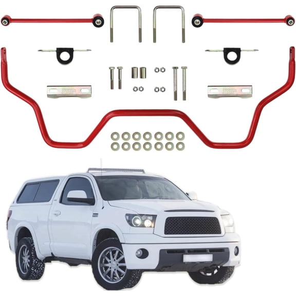 A-Premium Suspension Sway Bar Kits with Bushing Compatible with Toyota Tundra 2007-2021 Rear Side