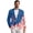 250th Anniversary American Flag, variant on One Button Blazers for Men Grey Love Leopard Print Regular Fit Wedding Open Front Jackets with 2 Side Pockets Long Sleeve Daily Sport Coat,S