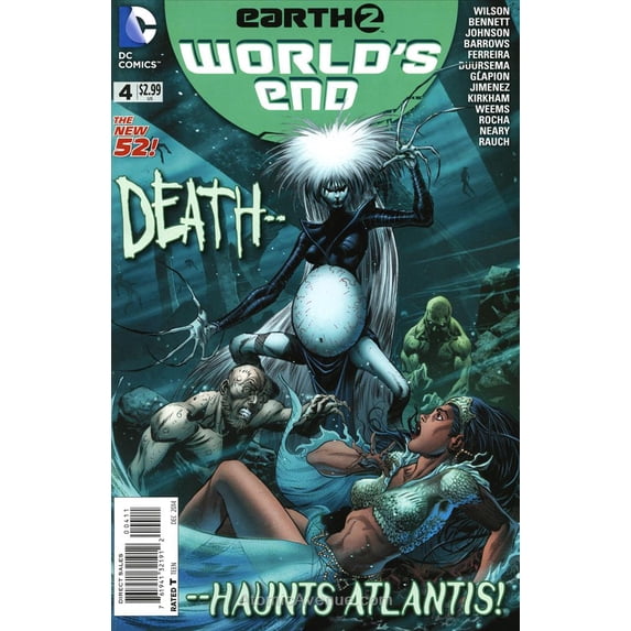 Earth 2: World's End #4 VF ; DC Comic Book