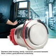 thumbnail image 3 of Interrupteur à Bouton-Poussoir en Acier Inoxydable DC930V 19mm 1NO 1NC Coque en Acier Inoxydable Interrupteur Autobloquant Tête Haute Autobloquant, 3 of 8