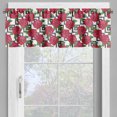 thumbnail image 4 of Ambesonne Roses Valance & Curtain, Flowers on Nested Squares, 55"x36", Multicolor, 4 of 7