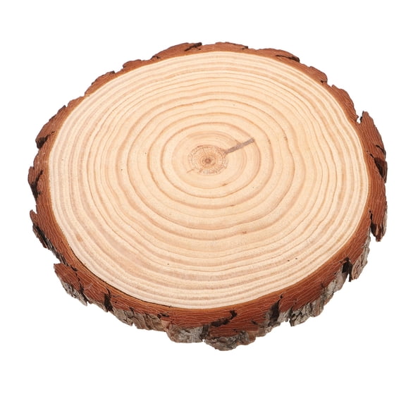 BESTYASH Wooden Garden Pathway Stones Beige Durable Weather Resistant Outdoor Decorative Walkway