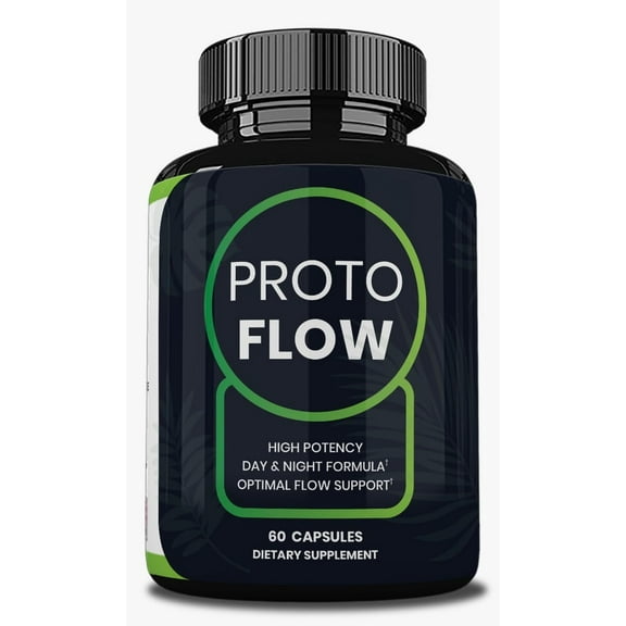Protoflow Day & Night Formula, Proto Flow Male Support, 60 Capsules