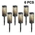 thumbnail image 1 of 6 Packs de Lumières Solaires Extérieures Étanches, Lumières Solaires Automatiques pour Allée, Lanternes Paysagères à Énergie Solaire pour Patio, Allée, Pelouse, Cour, Allée, 1 of 6