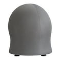 thumbnail image 2 of Safco Zenergy Low Profile Active Seating Exercise Ball Desk Chair, Gray, 2 of 7