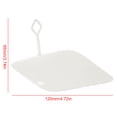 thumbnail image 4 of Tapa la cubierta del gancho remolque parachoques delantero coche para Clase E W212 2009-2013 () blanco, 4 of 4