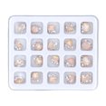 thumbnail image 2 of Shiny Nail Art ABS Rhinestone Set, Accesorios De Uñas De Cristal Para Salón De Belleza Nail Art Crystal Rhinestone Manicura Decoración De Diamantes De Imitación Decoración, 2 of 7