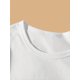 thumbnail image 3 of Women's Casual Sporty T-Shirt with Castle Cake Print - Round Neck, Machine Washable, 3 of 6