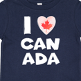 thumbnail image 4 of Inktastic I Love Canada Heart with Maple Leaf Boys or Girls Baby T-Shirt, 4 of 5