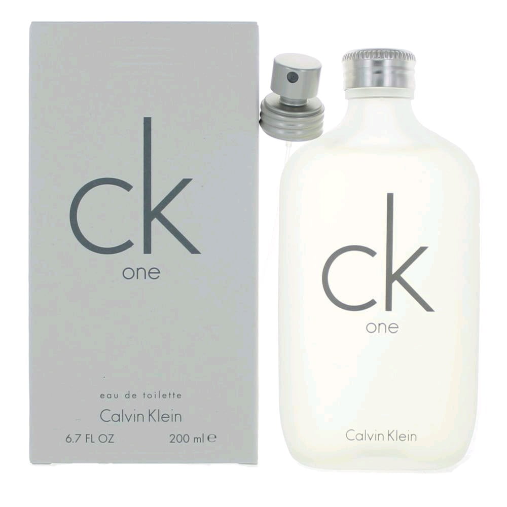 Ejemplo trimestre Grapa Calvin Klein CK One Eau De Toilette Spray, Unisex Perfume, 6.7 oz -  Walmart.com