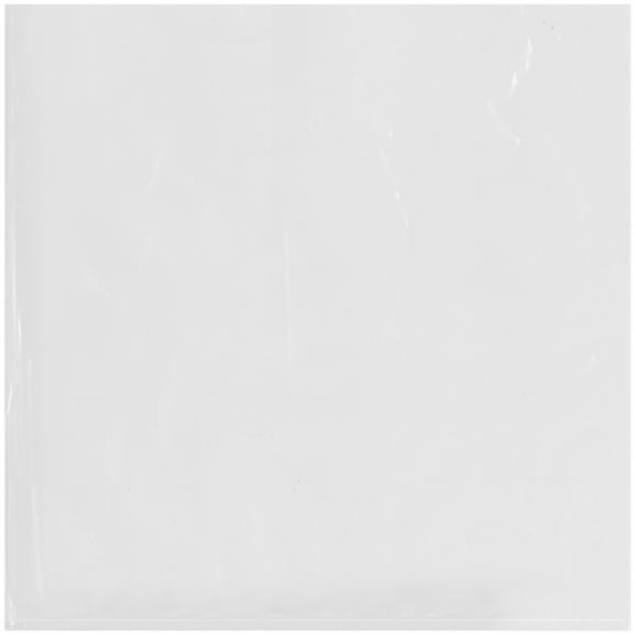 Plymor 14" x 14" (Pack of 100), 4 Mil Flat Open Clear Plastic Poly Bags