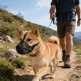 thumbnail image 3 of Breathable Silicone Muzzle with Secure Adjustable Fit and Ventilation Holes for Dogs - Biting Barking Chewing - Comfortable Daily Walk Training Tool - Control, 3 of 3