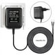 thumbnail image 3 of Adaptador de corriente para timbre de CA, transformador para timbre de 18 V 500 mA, cable de 10 m, timbre Ring compatible, timbre con video Enchufe europeo, 3 of 5