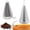 Silver, variant on Stainless Steel Funnel and Tea Infuser - 304 Stainless Steel Mesh Funnel - 2-in-1 Kitchen Funnel for Liquid Transfer Tea Brewing - 1 Funnel