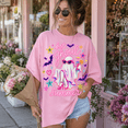 thumbnail image 4 of Hot Ghoul Summer Comfort Colors Shirt, Spooky Halloween Ghost Graphic Tee, Beach Vacation Gift for Women, 4 of 6