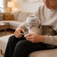 thumbnail image 4 of TIELUTT Collier de Récupération Transparent pour Chat Doux Protecteur Taille de Cou Réglable pour Sacs Fourre-Tout Accessoires de Vélo pour Chien Accessoires Extérieurs pour Chien Accessoires de Lit pour Chien Accessoires de Spectacle pour Chien, 4 of 4