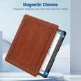 thumbnail image 4 of Funda FINTIE Slim para Kindle Scribe 10.2 con soporte para bolígrafos, color marrón, 4 of 9
