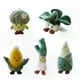 thumbnail image 2 of Green Onion Cauliflower Corn Plush Toys Set - Soft Vegetable Dolls for Kids & Adults, Christmas Decoration & Gift Idea, 2 of 5