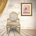 thumbnail image 3 of Gladding, Pamela 15x18 Gold Ornate Wood Framed with Double Matting Museum Art Print Titled - Pink Mousse, 3 of 4