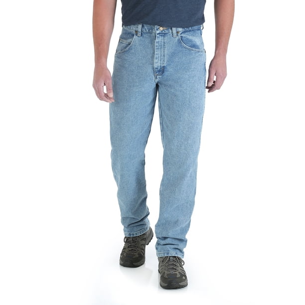 Vaqueros Wrangler Relaxed Fit Vintage Indigo para hombre, 48 de ancho x 30 de largo