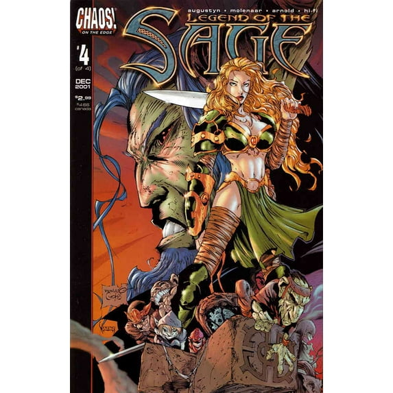Legend of the Sage #4 VF ; Chaos Comic Book