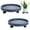 grey, variant on Hengguang 2Pcs 14 inch Plant Caddy with Wheels, Load Capacity 300 lbs Large Heavy  Pot Trolley, Rolling Plant Stands, Potted Flower Mover Dolly with Casters for Indoor Outdoor(white)