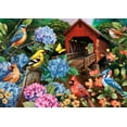 thumbnail image 5 of Buffalo Games Springtime Covered Bridge 500-Piece Interlocking Jigsaw Puzzle for Adults Ages 14-99 Years, 5 of 5