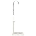 thumbnail image 2 of vidaXL Douche de Jardin en Bois Blanc, 2 of 5