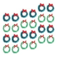 thumbnail image 2 of Guirnalda navideña GOOHOCHY de 24 piezas, corona navideña colgante, adorno, decoración navideña, 2 of 6