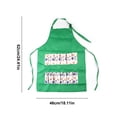thumbnail image 3 of Kitchen Apron Sleeve With Pockets For Fresh Rooster Chicken Apron Chicken Apron Eggs Apron Gathering Themed Collecting Eggs Apron Sleeve, Kitchen Apron Sleeve, 3 of 6