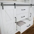 thumbnail image 3 of Alton Farmhouse 3 Drawer/2 Door Dresser, Magnolia Oak, 3 of 9