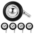 thumbnail image 1 of PTOOTP 5Ud Plateadas Para Muebles Y Sillas Oficina Compatible Universal Y Silenciosa, 1 of 8