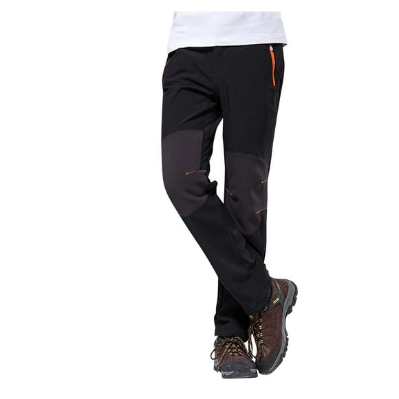 Outfmvch Fleece Overalls Women Fleece Overalls Thermal Leggings For Women Cargo Pants Women Ski Pants Men Fleece Lined Leggings Fleece Lined Leggings Women Black S