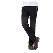 Pisexur Yoga Pants For Women,Men's Insulated Bib Overalls Solid Color Pocket Trousers Waterproof Snow Pants