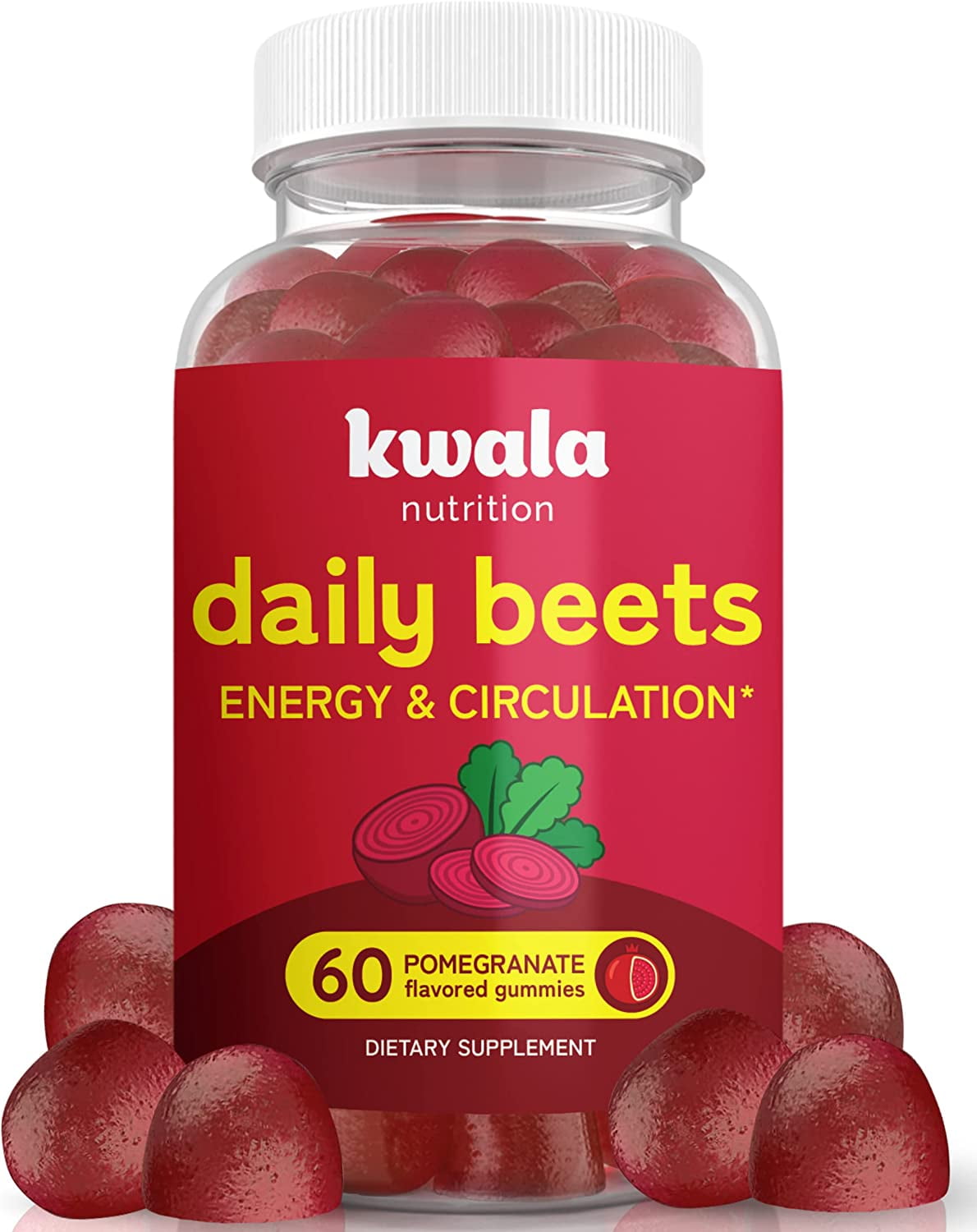 Beet Chews for Blood Pressure, Natural Energy, Circulation & Heart