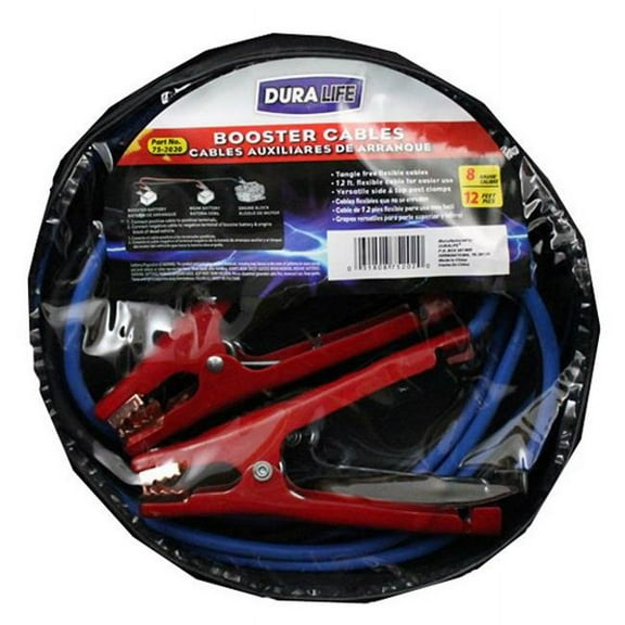 Prime Automotive Warehouse PBC812CC Booster Cable - 12 ft. 8 gal