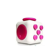 Pressure Resistant Cube Button Wake-up Toy(pink)