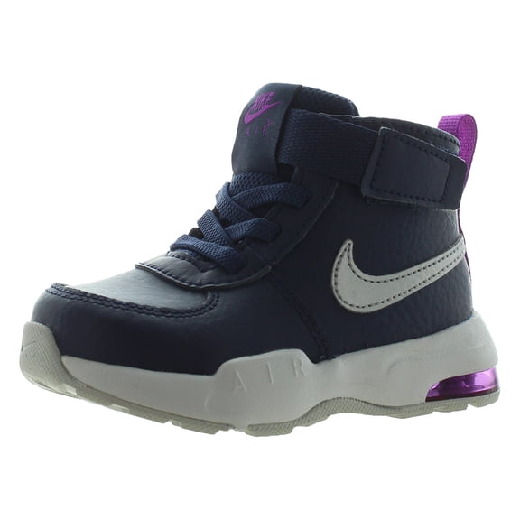 Nike Air Max Goaterra 2.0 Infant/Toddler Shoes Size 6, Color: Midnight Navy/Metallic Silver